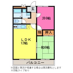 ライフ21ほんのの物件間取画像